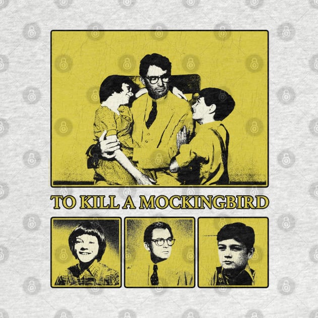 to kill a mockingbird by Genetics art